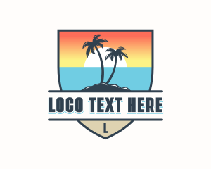 Travel Vacation Beach logo