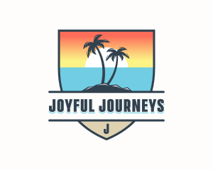 Travel Vacation Beach logo