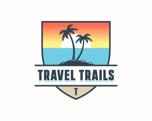 Travel Vacation Beach logo