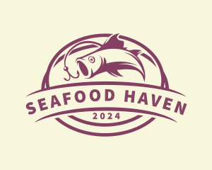 Fish Bair Seafood logo design