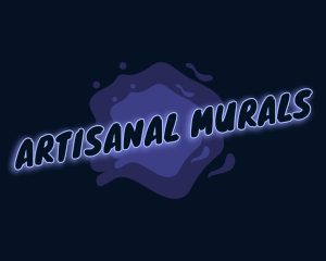 Street Art Mural Paint logo design