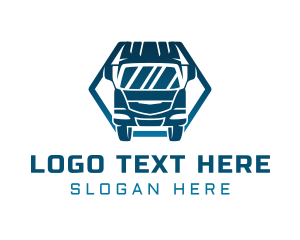 Blue Logistics Vehicle logo