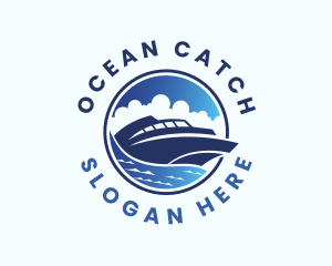 Yacht Ocean Travel logo design