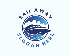 Yacht Ocean Travel logo design