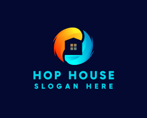 Ice Fire House logo design