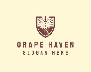 Farm Vineyard Wine logo