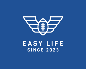 American Football Wings logo design