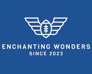 American Football Wings logo design