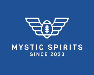 American Football Wings logo design