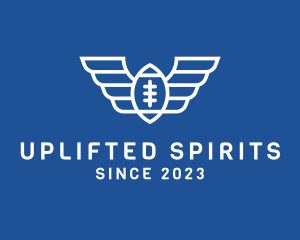 American Football Wings logo design