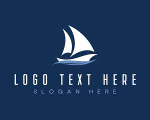 Sailboat Yacht Sailing logo