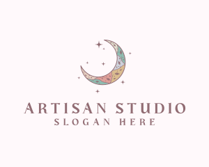 Moon Floral Boutique logo design