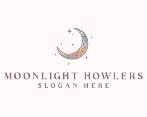 Moon Floral Boutique logo design