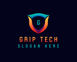  Tech Shield Startup  logo design