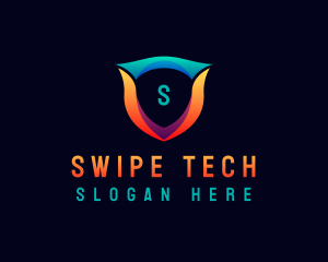  Tech Shield Startup  logo design