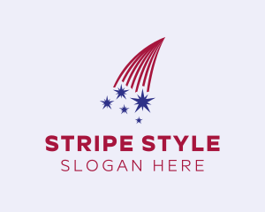 Star Stripes Sparkle logo