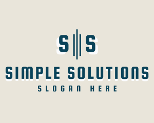Simple Masculine Business logo design