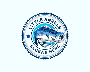 Fish Ocean Fishing  logo