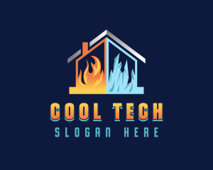 Thermal Cooling Ventilation logo design