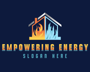 Thermal Cooling Ventilation logo design