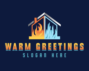 Thermal Cooling Ventilation logo design