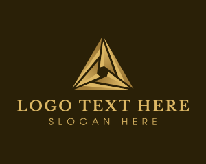 Firm Pyramid Triangle Logo