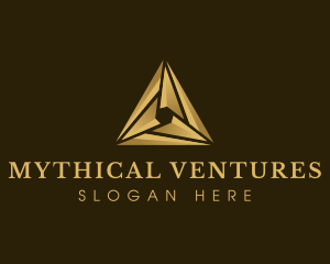 Firm Pyramid Triangle logo design