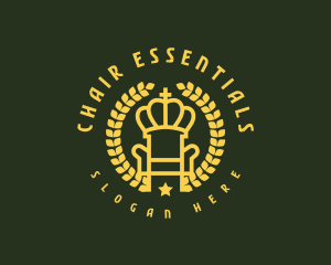 Furniture Chair Wreath logo