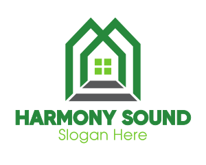 Green Shape House logo