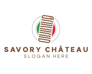 Italian Resto Delivery logo design