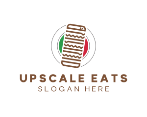 Italian Resto Delivery logo design