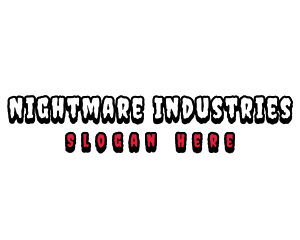 Horror Scary Gore logo design
