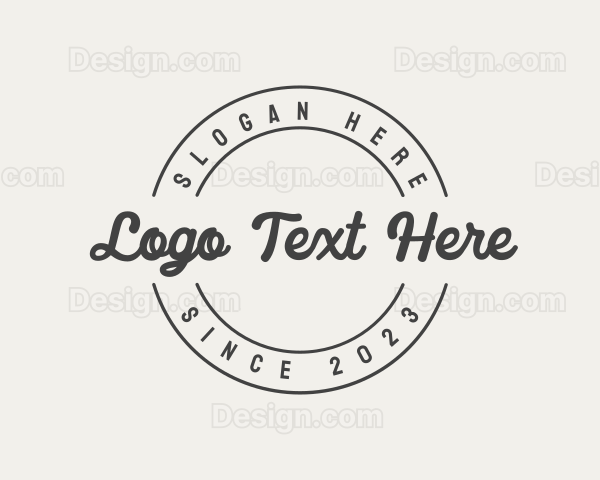 Deluxe Generic Cursive Logo