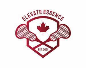 Canada Lacrosse Badge logo