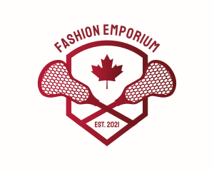 Canada Lacrosse Badge logo