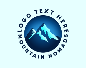 Blue Mountain Peak logo design