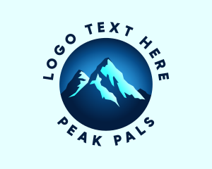 Blue Mountain Peak logo design