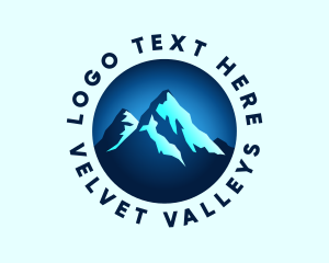 Blue Mountain Peak logo design