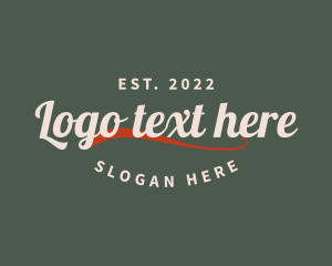 Fancy Retro Streetwear logo