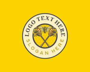 Organic Honey Bee  logo