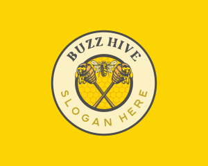 Organic Honey Bee  logo