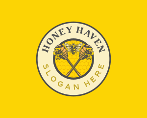 Organic Honey Bee  logo