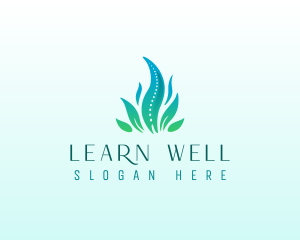 Organic Leaf Wellness logo design