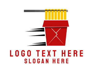 Food - Noodle Food Delivery logo design
