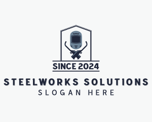 Welding Fabrication Blowtorch logo design