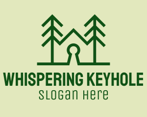 Forest Home Keyhole  logo design