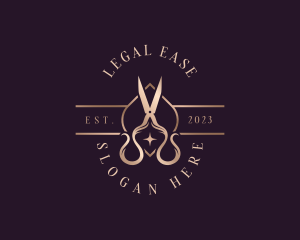 Elegant Scissors Shears logo