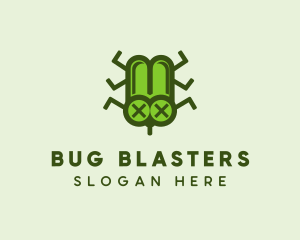 Dead Bug Insect logo