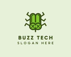 Dead Bug Insect logo
