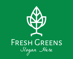 Leaf Salad Bar  logo design